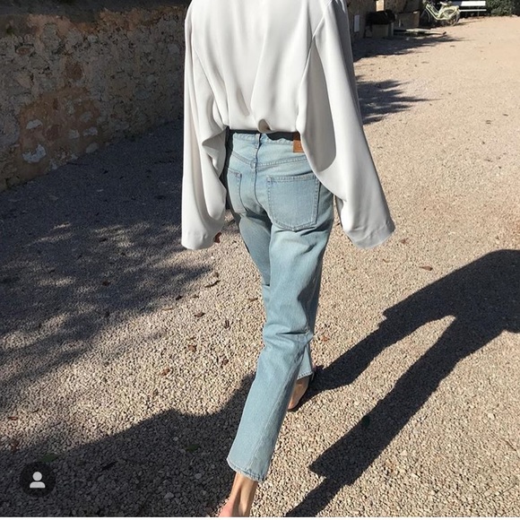 toteme straight denim